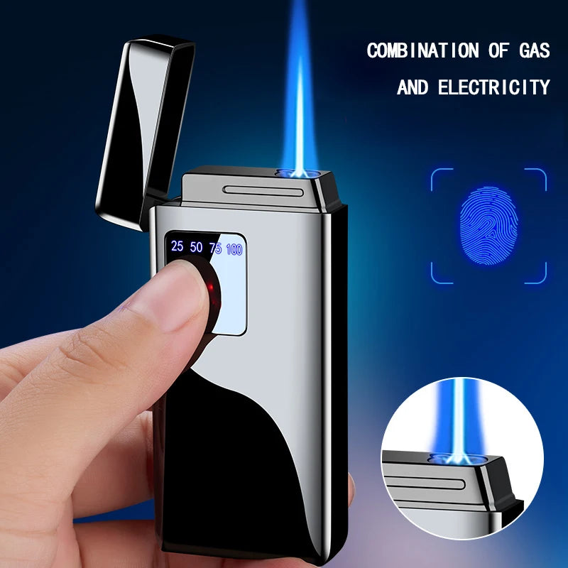 Electricity Digital Display Touch Sensor Lighter The Unique Gallery