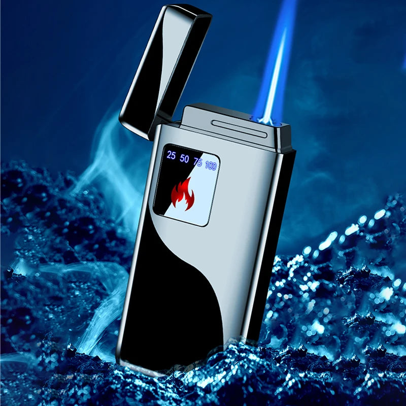 Electricity Digital Display Touch Sensor Lighter The Unique Gallery