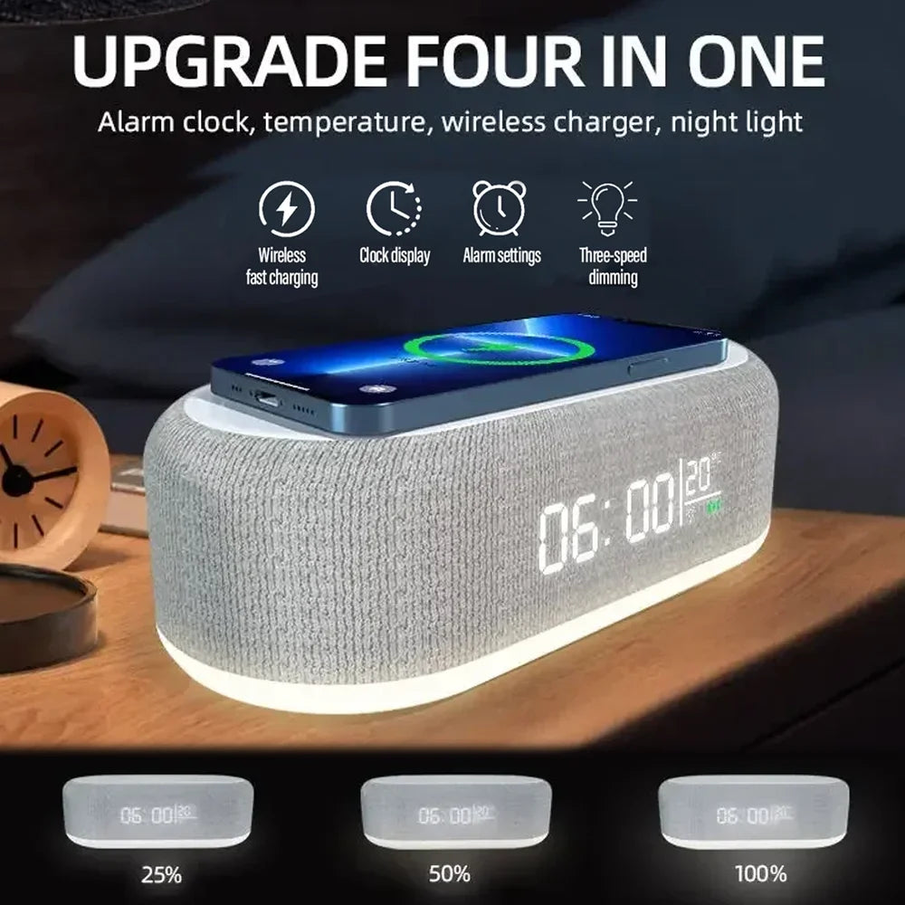 Wireless Charger Alarm Clock The Unique Gallery