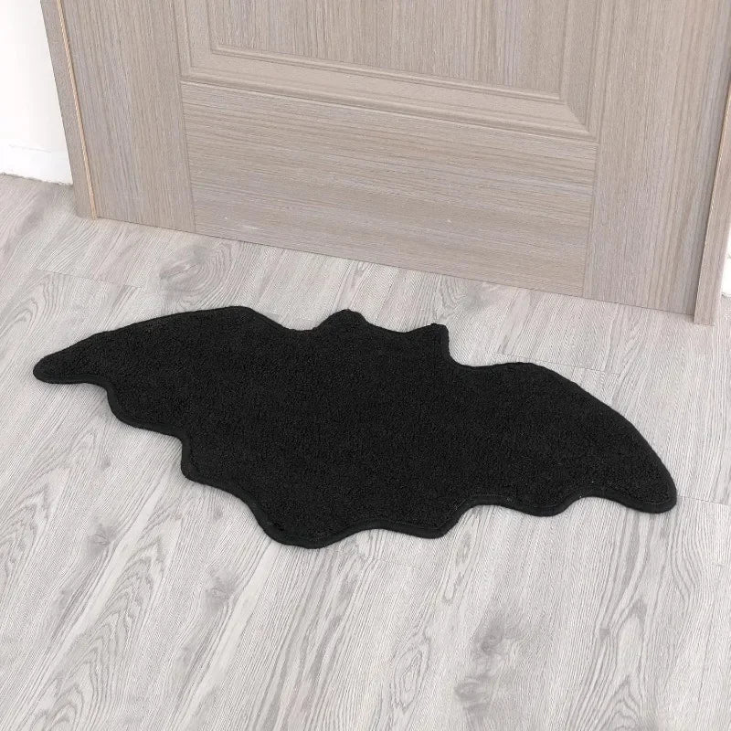 Black Spider Web Halloween Rug - The Unique Gallery