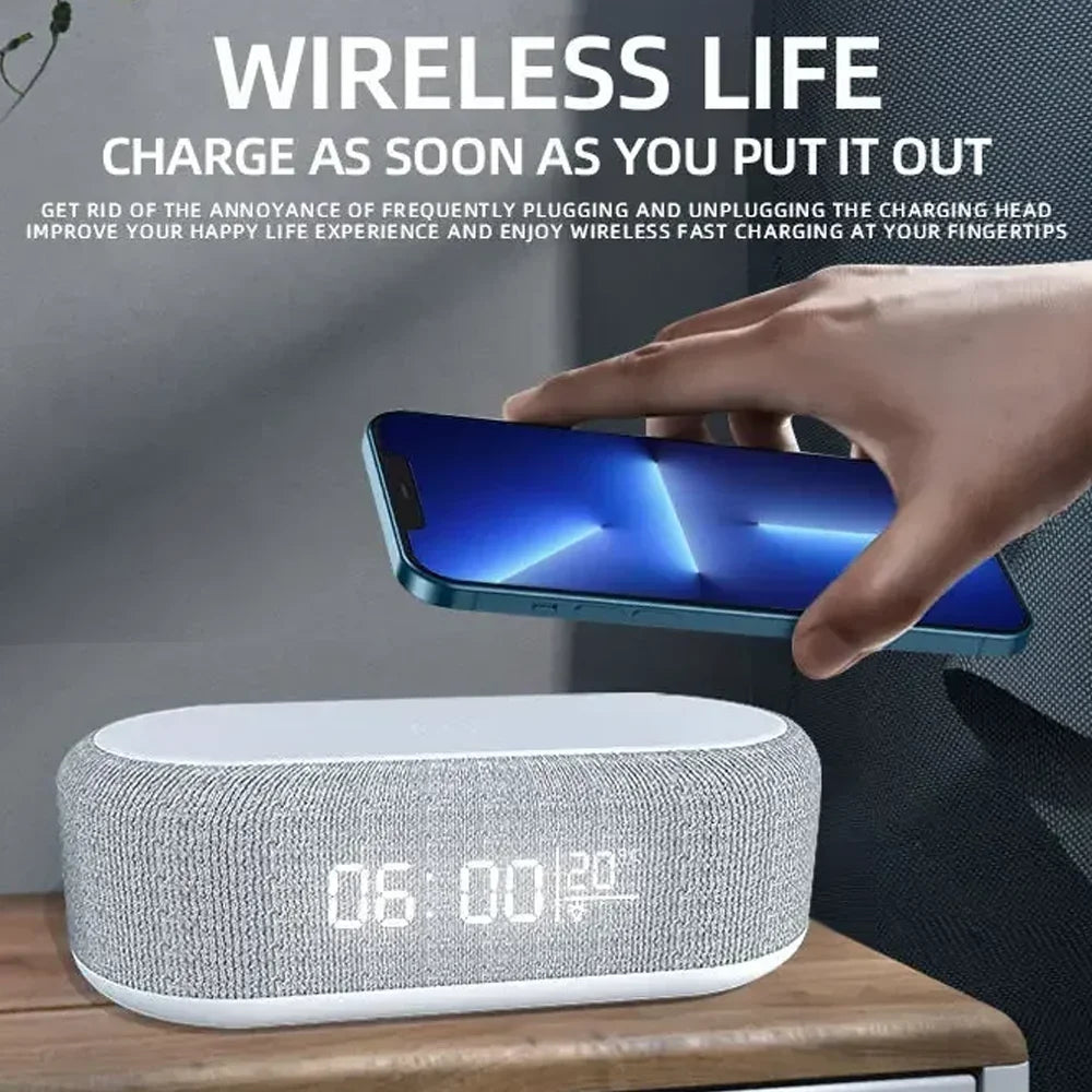 Wireless Charger Alarm Clock The Unique Gallery