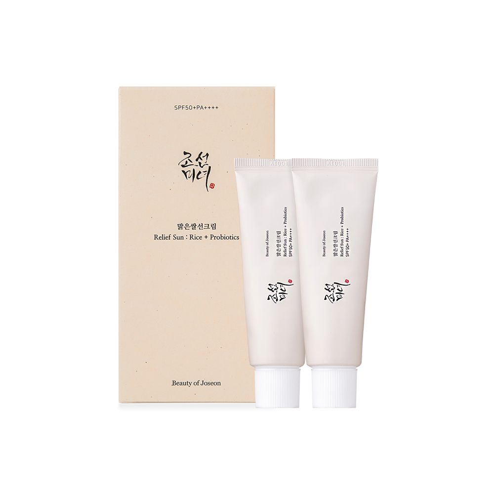 [Beauty of Joseon] Relief Sun: Rice + Probiotics (SPF50+ PA++++) Double Pack 50ml X 2ea Beauty of Joseon