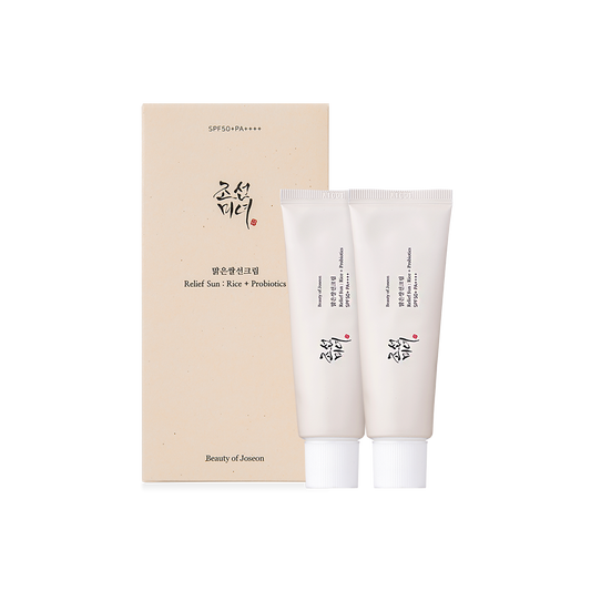 [Beauty of Joseon] Relief Sun: Rice + Probiotics (SPF50+ PA++++) Double Pack 50ml X 2ea Beauty of Joseon