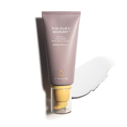 [haruharu wonder] Black Rice Pure Mineral Relief Daily Sunscreen SPF50+ 50ml haruharu wonder